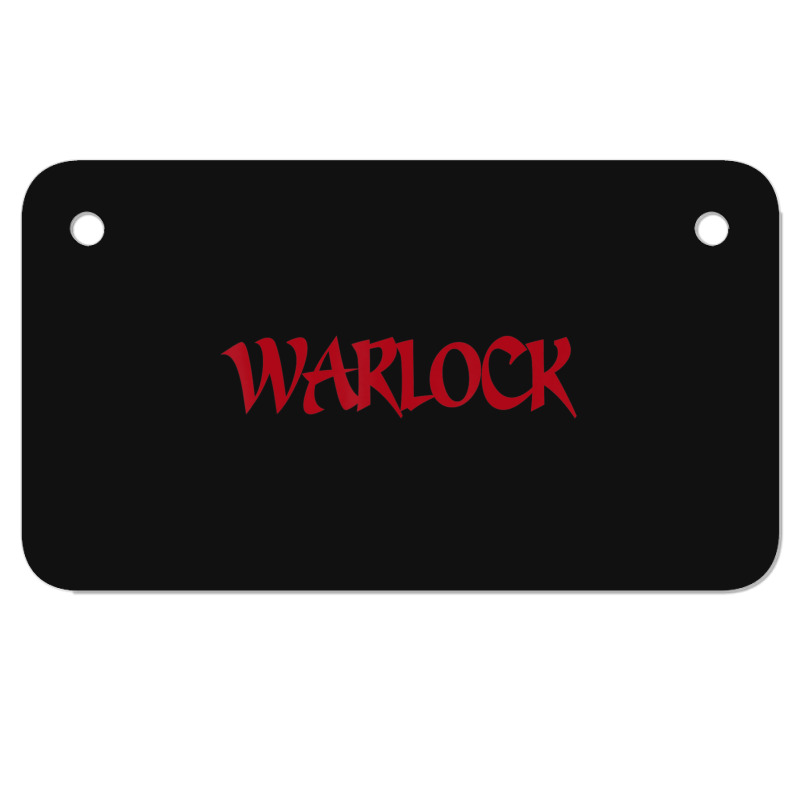 Warlock Costume Halloween Costume Clothing Motorcycle License Plate | Artistshot