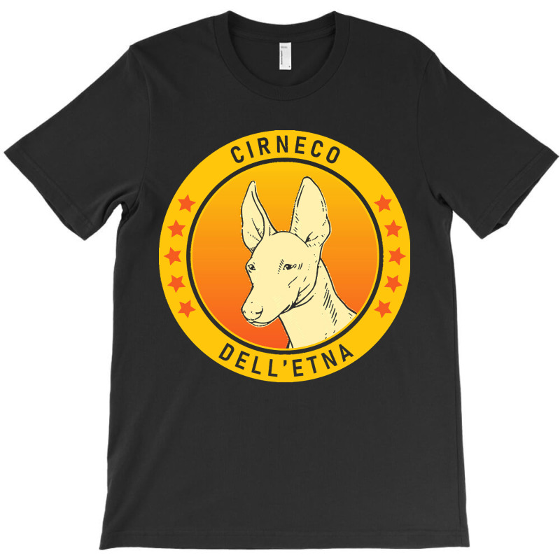 Cirneco Delletna Cirneco Dell' Etna Dog Portrait T-shirt | Artistshot