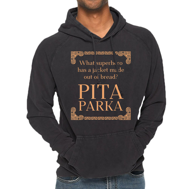 Pita Bread And Ancient Greek Mythology Nerd History Vintage Hoodie by cm-arts | Artistshot