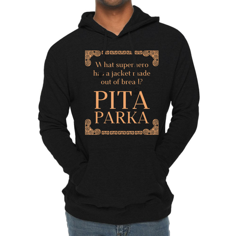 Pita Bread And Ancient Greek Mythology Nerd History Lightweight Hoodie by cm-arts | Artistshot