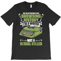 Pay No Attention To My Browsing History Funny Novel Novelist Raglan Ba T-shirt | Artistshot