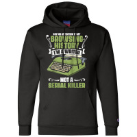 Pay No Attention To My Browsing History Funny Novel Novelist Raglan Ba Champion Hoodie | Artistshot