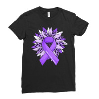 Stop Violence End The Silence Domestic Violence Awareness Long Sleeve Ladies Fitted T-shirt | Artistshot