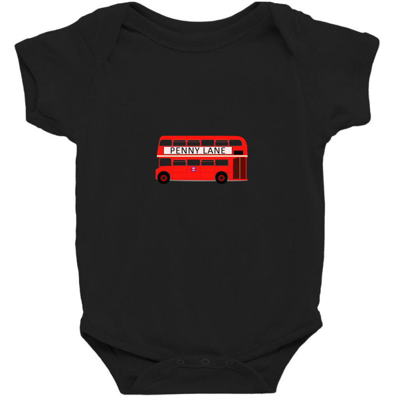 Penny Lane British Routemaster Bus Design Baby Bodysuit | Artistshot