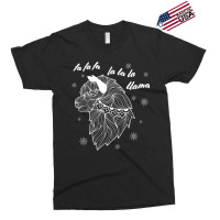 Fa La La La Llama Christmas Lights Snowflakes                  (5) Exclusive T-shirt | Artistshot