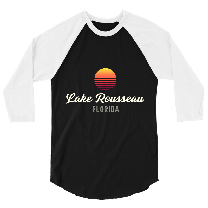 Lake Rousseau ,florida Bass Fishing 3/4 Sleeve Shirt | Artistshot