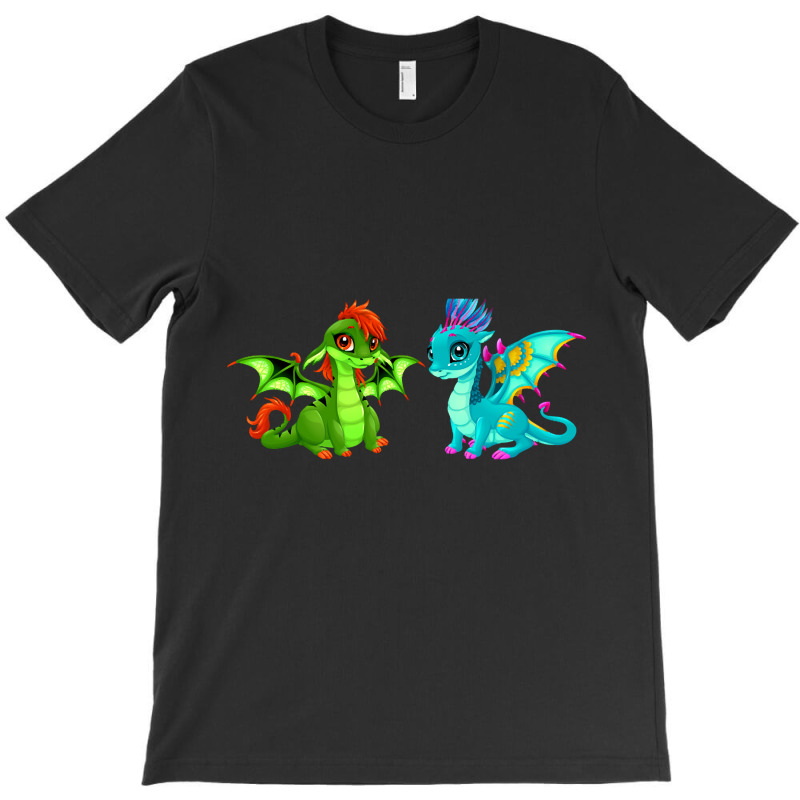 Baby Dragons With Cute Eye T-shirt | Artistshot