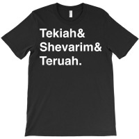 Shofar Blasts Tekiah Shevarim Teruah Rosh Hashanah Jewish T Shirt T-shirt | Artistshot