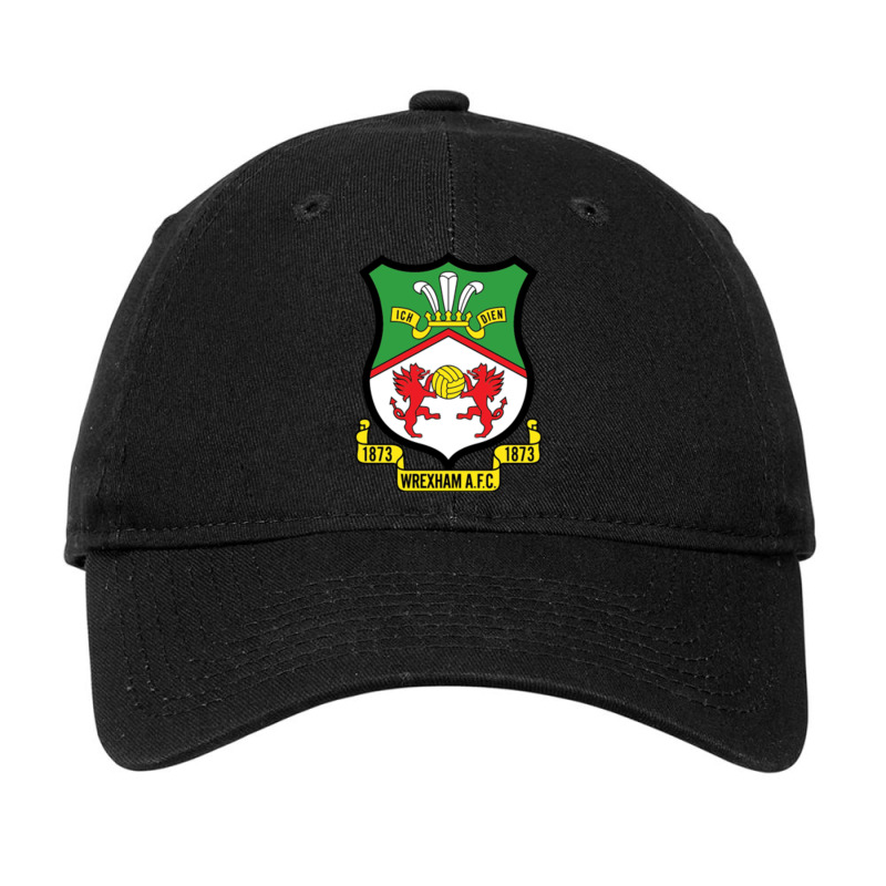 Custom Wrexham Afc Classic T Adjustable Cap By Jamesdsharp - Artistshot