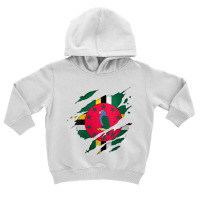 Womens Proud Dominican Shirts  Torn Ripped Dominica Flag V Neck T Shir Toddler Hoodie | Artistshot