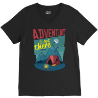 Adventure Is Out There (3) V-neck Tee | Artistshot