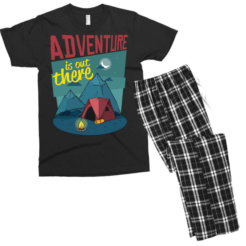 Adventure Is Out There (3) Men's T-shirt Pajama Set by behindcedar22 | Artistshot