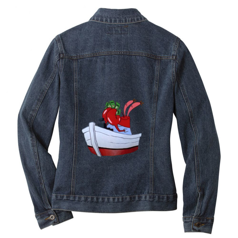 I Hate Capitalism (still Got That Bag Tho) Ladies Denim Jacket by ArikaCastilaw | Artistshot