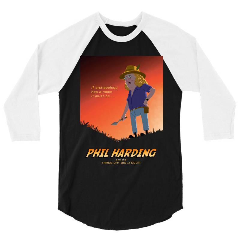 Phil Harding - Time Team 3/4 Sleeve Shirt | Artistshot