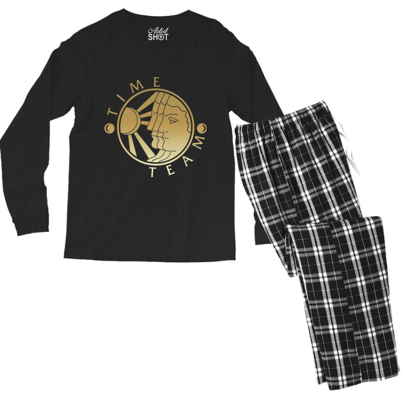 Phil Harding Time Merch Men's Long Sleeve Pajama Set by cm-arts | Artistshot