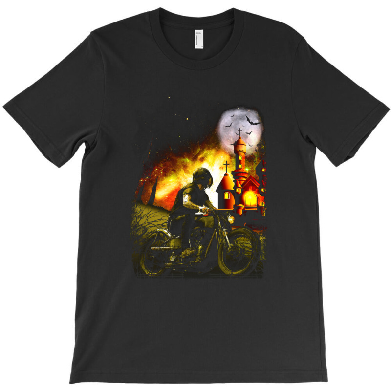 Mystery Rider T-Shirt by tasmilacaravi | Artistshot