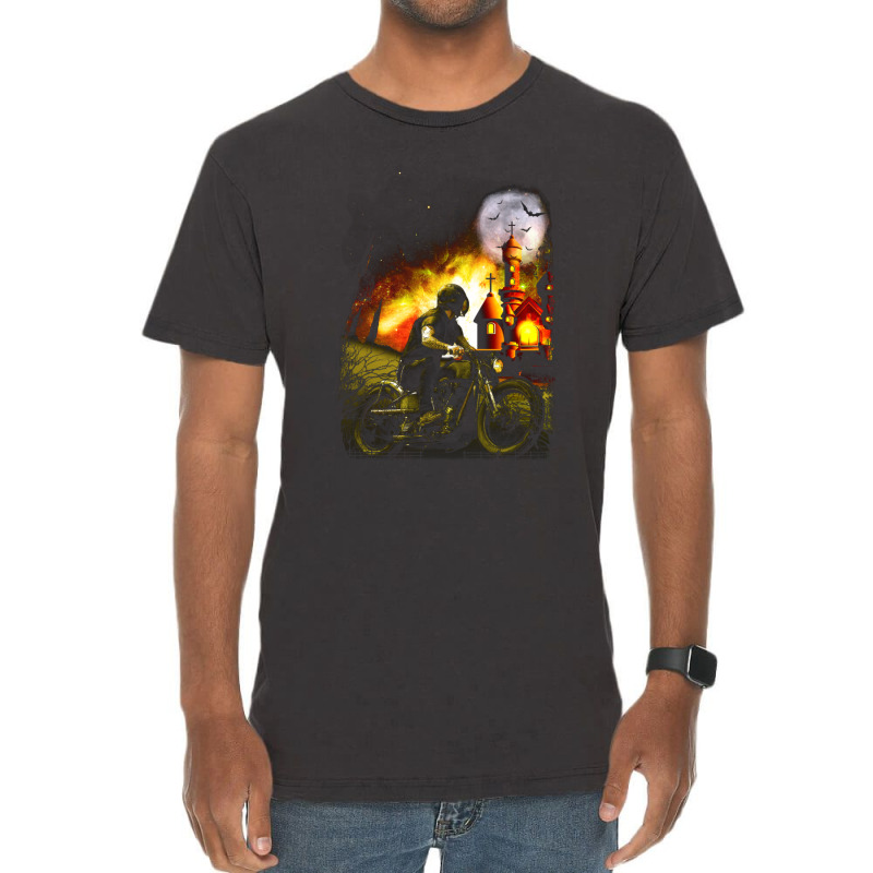 Mystery Rider Vintage T-Shirt by tasmilacaravi | Artistshot