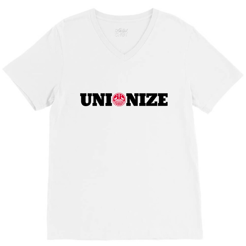 Unionize V-neck Tee | Artistshot