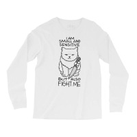 I Am Small And Sensitive Knife Cat T Shirt Long Sleeve Shirts | Artistshot