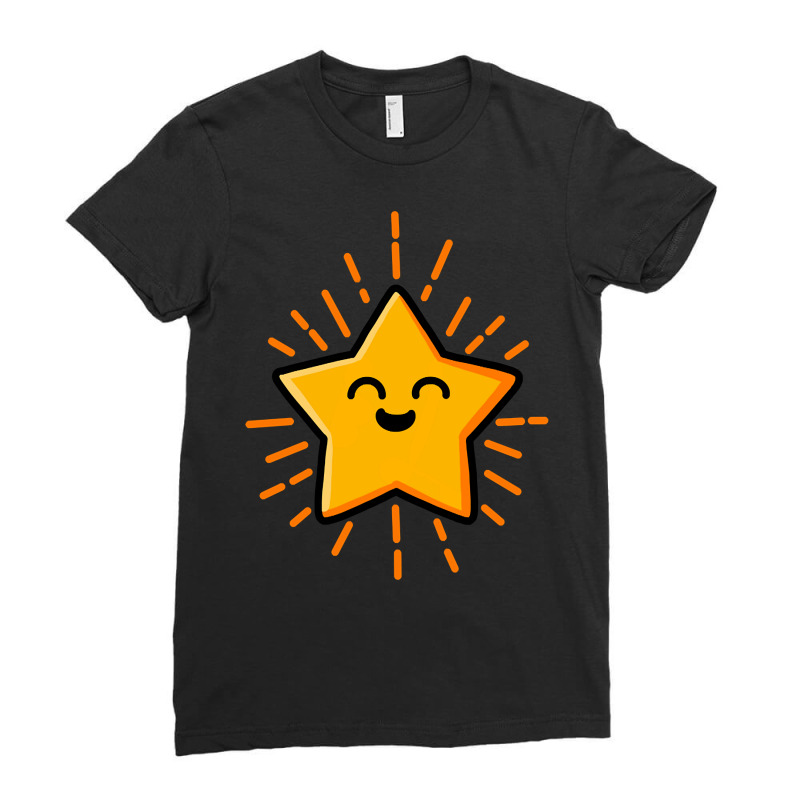 Estrella Yellow Ladies Fitted T-Shirt by Kanmosrin52 | Artistshot