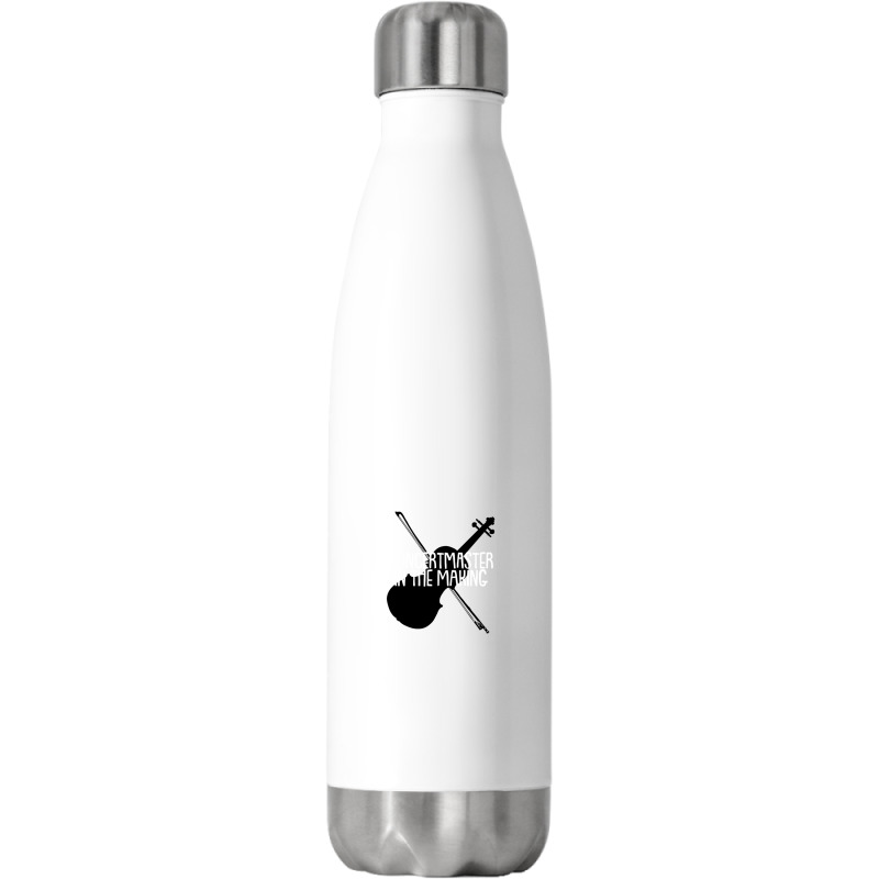 Concertmaster In The Making Stainless Steel Water Bottle | Artistshot