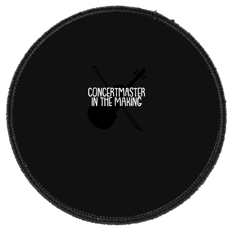 Concertmaster In The Making Round Patch | Artistshot