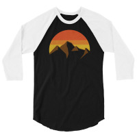 Peaks And Summits And Fall Sun 3/4 Sleeve Shirt | Artistshot