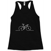 Cycle Bicycle Bike Single Line Minimal Sketch Continuous Line Art Simp Racerback Tank | Artistshot