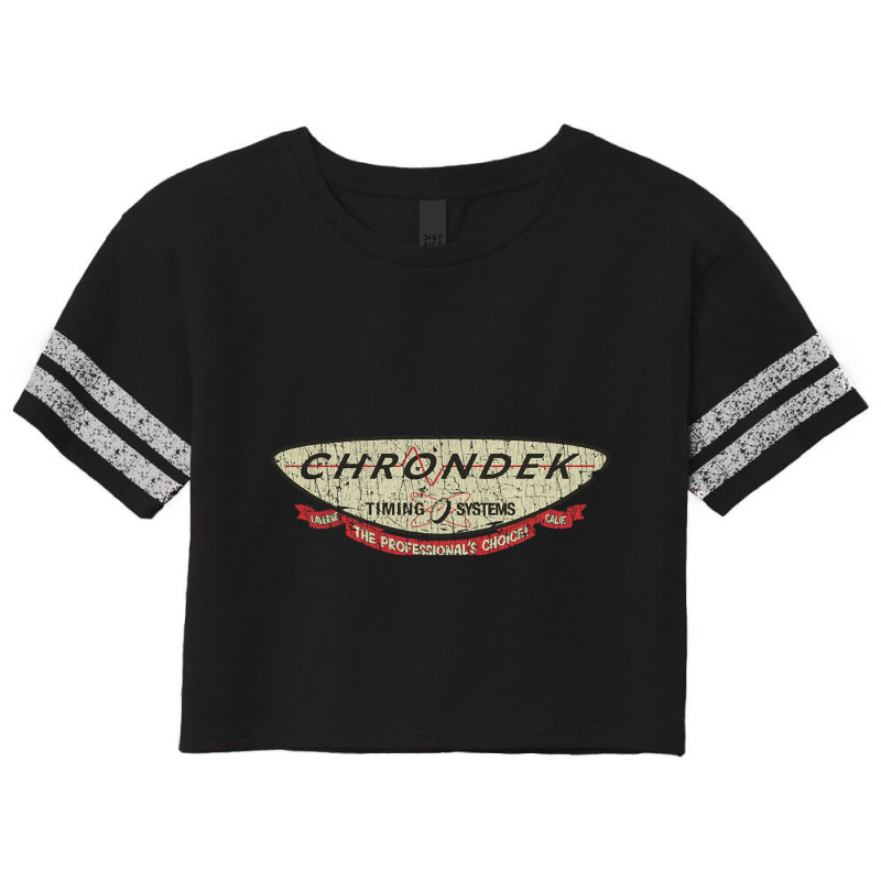 Chrondek Timing Systems 1963 Scorecard Crop Tee by yumgaugeteuda | Artistshot