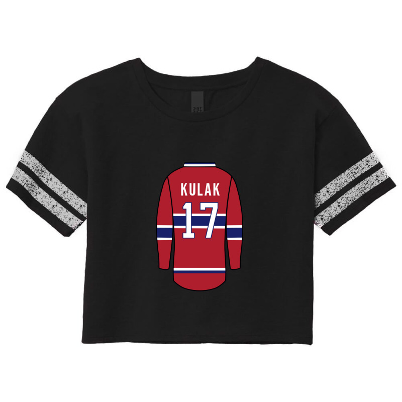 Brett Kulak Jersey 1 (2) Scorecard Crop Tee by BrianDavis | Artistshot