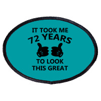 It Took Me 72 Years To Look This Great Oval Patch | Artistshot