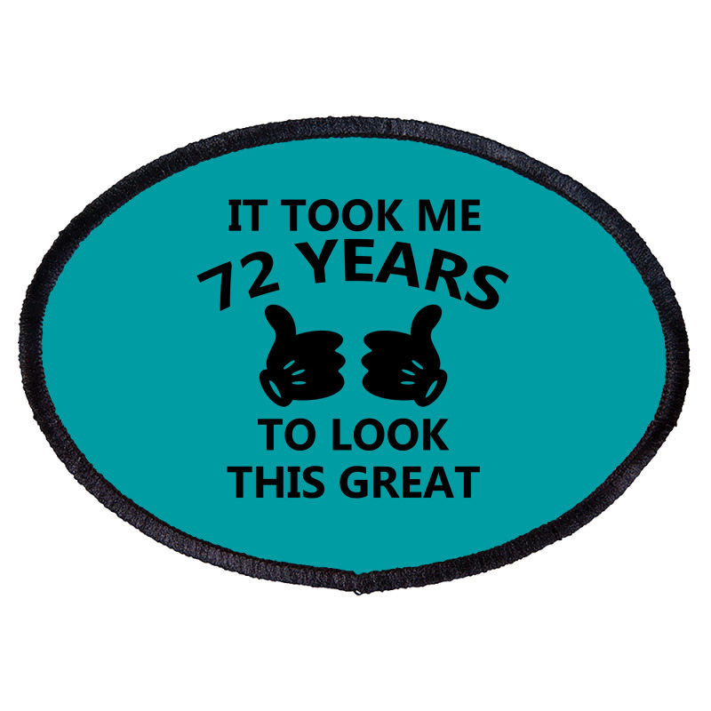 It Took Me 72 Years To Look This Great Oval Patch | Artistshot