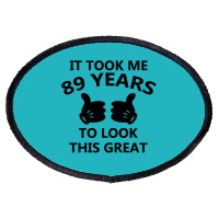 It Took Me 89 Years To Look This Great Oval Patch | Artistshot