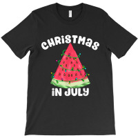 Summer Christmas July In Christmas In July Christmas Melon1 T-shirt | Artistshot