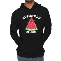 Summer Christmas July In Christmas In July Christmas Melon1 Lightweight Hoodie | Artistshot