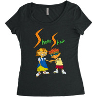 Cartoon Rocket Power Shore Shack Graphic Women's Triblend Scoop T-shirt | Artistshot