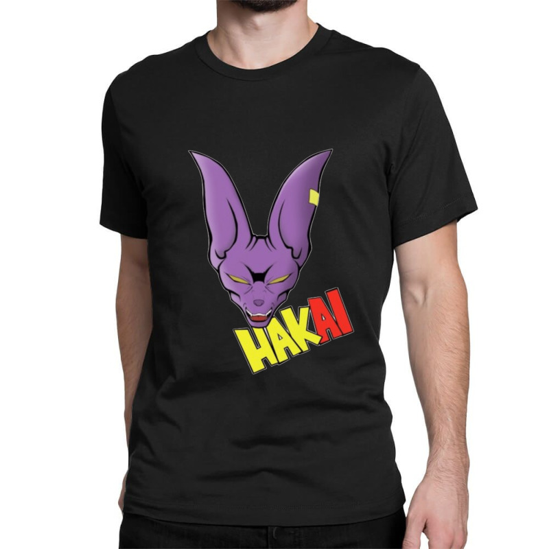 Dragonball Super Beerus Hakai For Boyfriend Classic T-shirt by GemmaBird | Artistshot