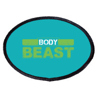 Body Beast Oval Patch | Artistshot