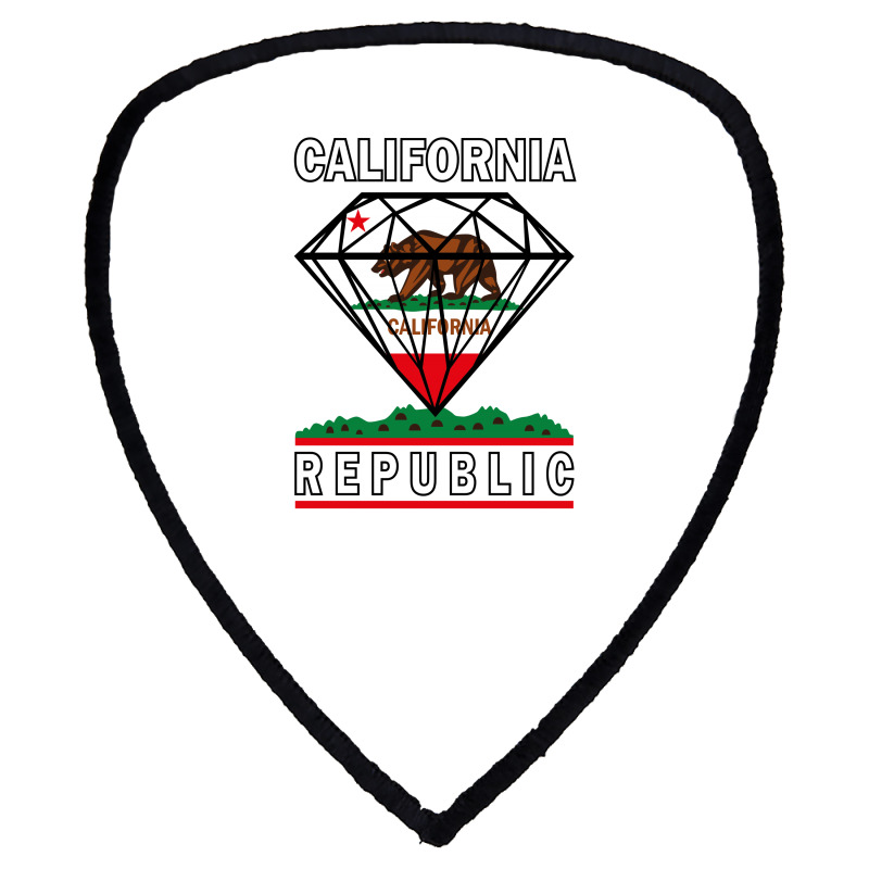 California Diamond Republic Shield S Patch | Artistshot