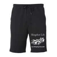 Slingshot Life Just Slinging Around T Shirt Fleece Short | Artistshot