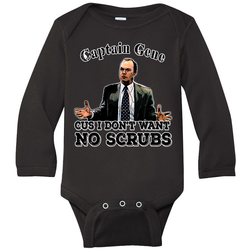 Captain Gene No Scrubs Long Sleeve Baby Bodysuit | Artistshot