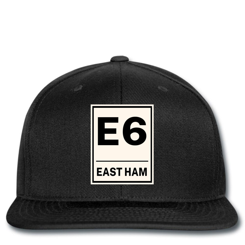 E6 East Ham Postcode United Kingdom Printed Hat | Artistshot