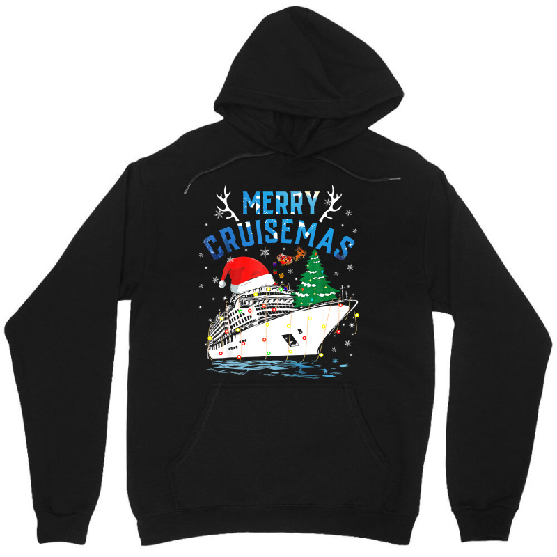 Merry Cruisemas Family Cruise Christmas 2022 Funny Boat Trip Pullover Unisex Hoodie | Artistshot