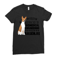 Biomedical Engineering Graduate Biomedical Engineering And Basenjis (1 Ladies Fitted T-shirt | Artistshot