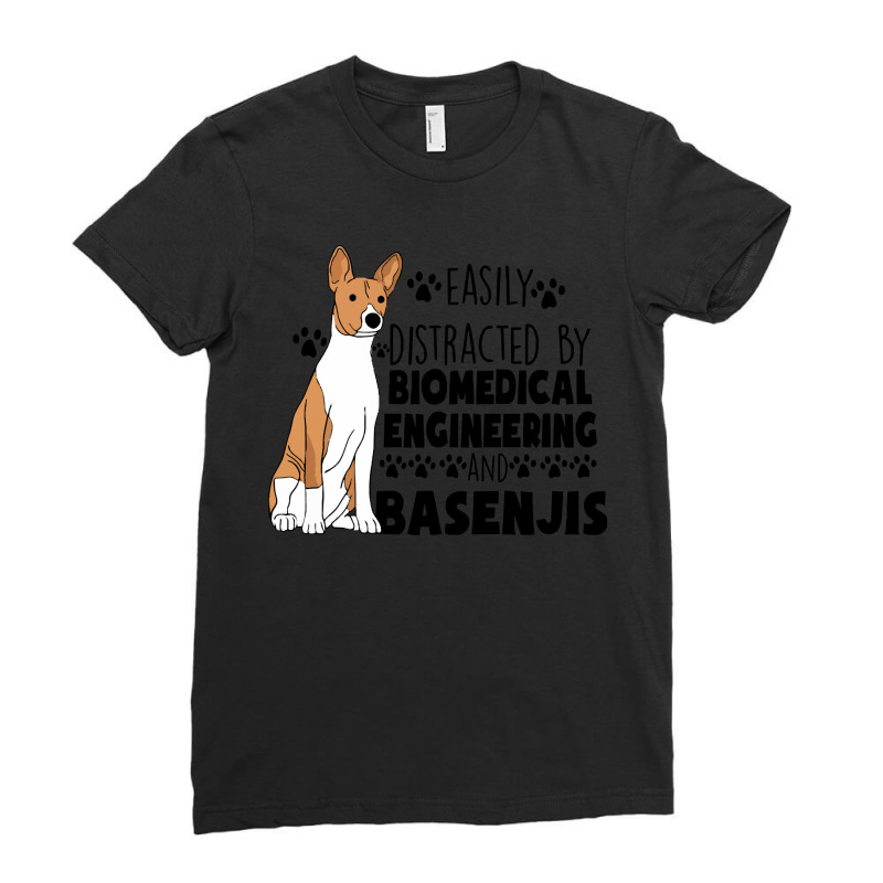 Biomedical Engineering Graduate Biomedical Engineering And Basenjis (1 Ladies Fitted T-Shirt by starlingbuzzard | Artistshot