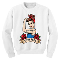 Womens Salvadorean Shirt For Women Latinx Latina Proud Gift T Shirt Youth Sweatshirt | Artistshot