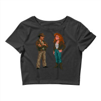 Indiana Jones And The Fate Of Atlantis Crop Top | Artistshot