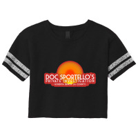 Doc Sportello Private Investigations Scorecard Crop Tee | Artistshot