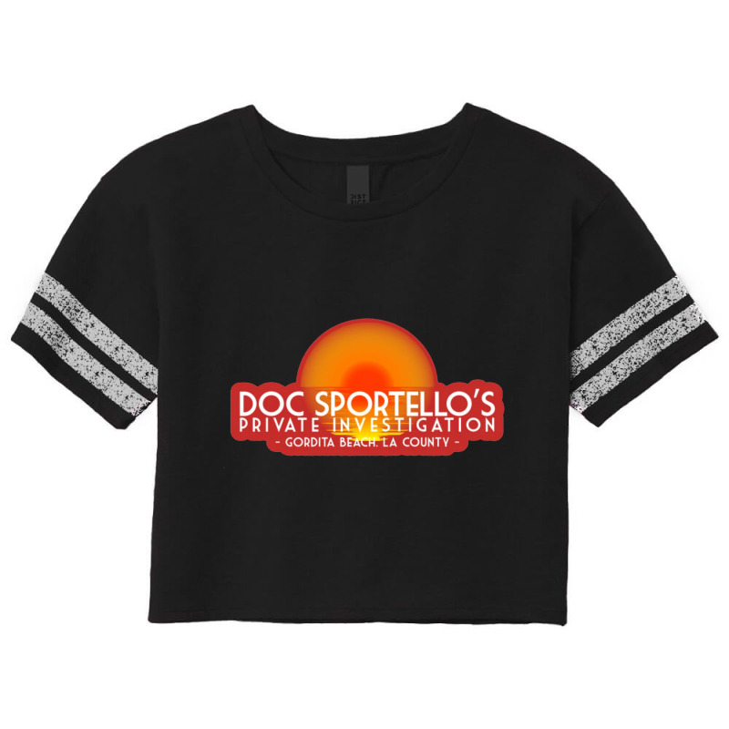 Doc Sportello Private Investigations Scorecard Crop Tee by umartinos | Artistshot