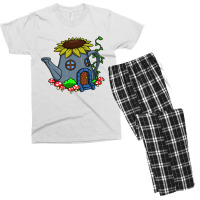 Casa Delle Fate Nell'annaffiatoio Men's T-shirt Pajama Set | Artistshot